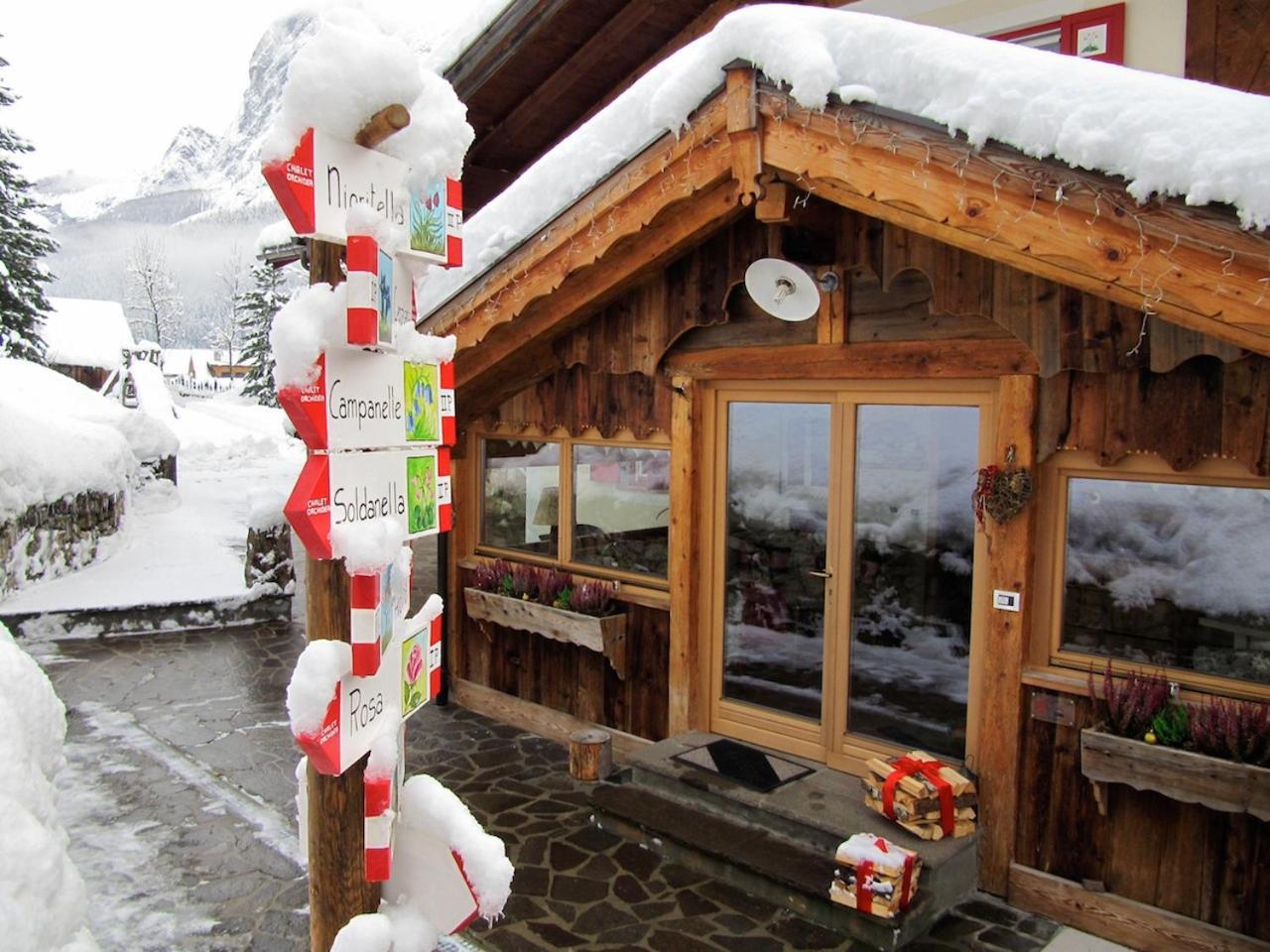 Appartamenti Chalet Orchidea Canazei Buitenkant foto